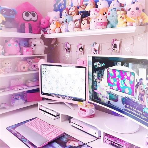 The points of articulation in the armrests alone make it everything from assembly was simple, and the instructions were as clear as any company could potentially provide. Amazing Pink Gamer Girl Room Aesthetic: 23+ Cute Ideas Of ...