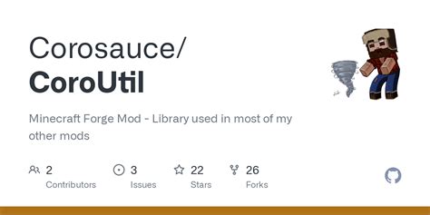 Github Corosaucecoroutil Minecraft Forge Mod Library Used In Most