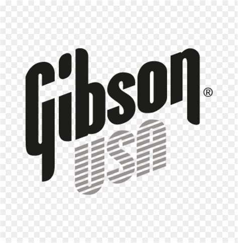 Gibson Usa Logo Vector Free 465794 Toppng