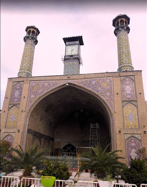 Shah Mosque Of Tehran Iranroute