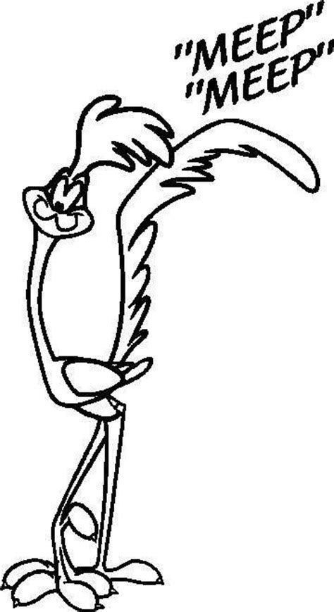 Road Runner Decal Running Or Standing
