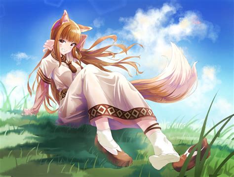 Anime Spice And Wolf Hd Wallpaper By Elfy