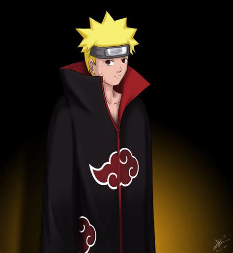 Naruto Akatsuki With Sharingan Fanart By Sephirot47 On Deviantart