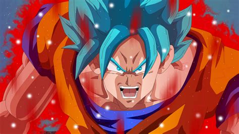Super Saiyan Blue Goku Kaioken X10 By Mitchell1406 On Deviantart