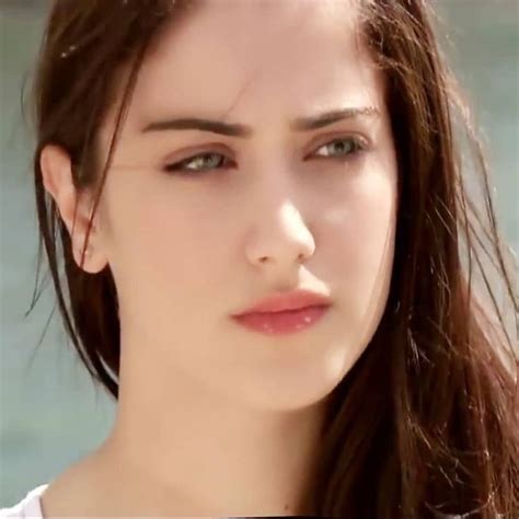 Hazal Kaya Beautiful Girl Face Turkish Beauty