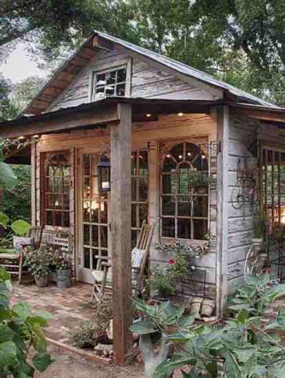 30 Wonderfully Inspiring She Shed Ideas To Adorn Your Backyard Backyard Getaway Backyard Sheds