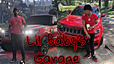 Lil Babys Car Collection In Gta 5 Youtube