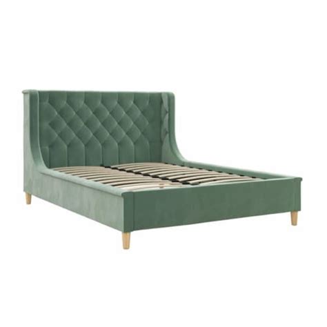 Little Seeds Monarch Hill Ambrosia Teal Full Size Upholstered Bed 1