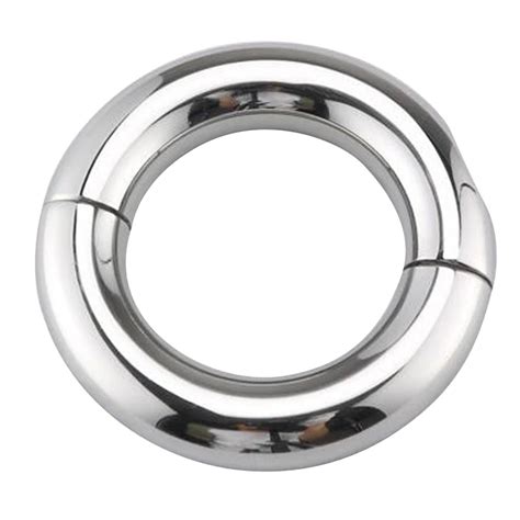 Stainless Steel Man S Cock Rings Enhancer Chastity Rings With Wrench And Screw 39mm 45mm 50mm