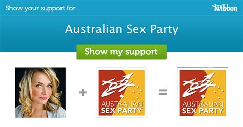Australian Sex Party Support Campaign Twibbon