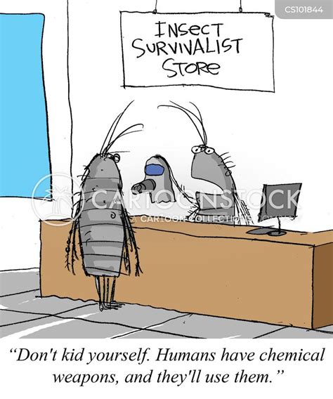Chemical Warfare Cartoons And Comics Funny Pictures From Cartoonstock