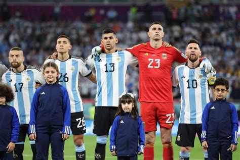Así Sonó El Himno Argentino En El Partido Ante Australia Por El Mundial