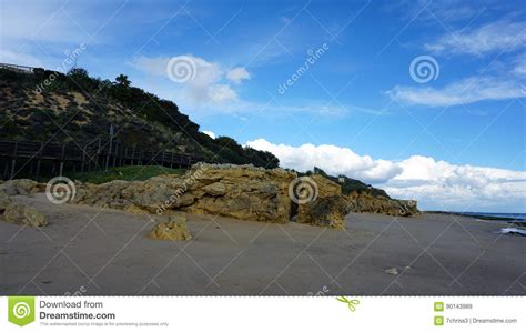 Oura Beach Stock Image Image Of Coastal Ocean Coastline 90143989