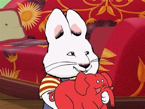 Max S Red Rubber Elephant Mystery Ruby S Toy Drive Max And Ruby S Big Finish