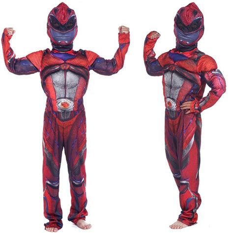 Power Rangers Red Ninja Costume For Kids
