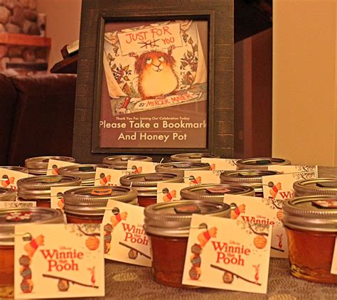 Winnie The Pooh Honey Pot Favors And Magnetic Bookmarks I Used Little