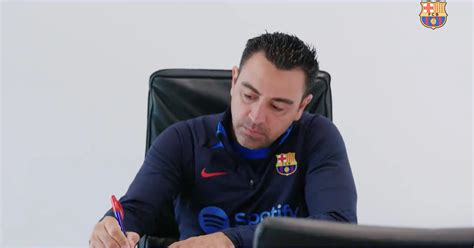 Xavi To Finally Sign New Barca Contract Length Revealed Football