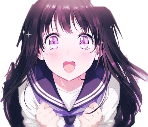 Happy Anime Girl