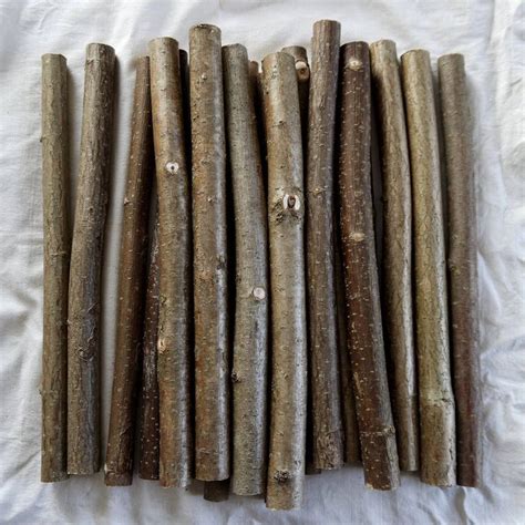 Wood Branch Hazel Stick Large Wood Stick Wood Supply For Etsy Wood