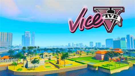Gta 5 Vice City Map Mod Gameplay And Install 2021 สอนลง Youtube