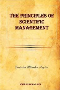 Sowmith vatsavai roll no : The Principles of Scientific Management by Frederick ...