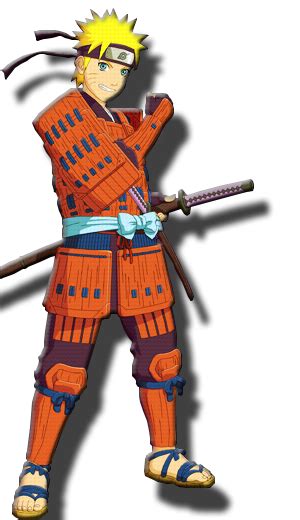 Naruto Storm 3 Naruto Samurai Costume Render By Akatsukisasuke1102 On