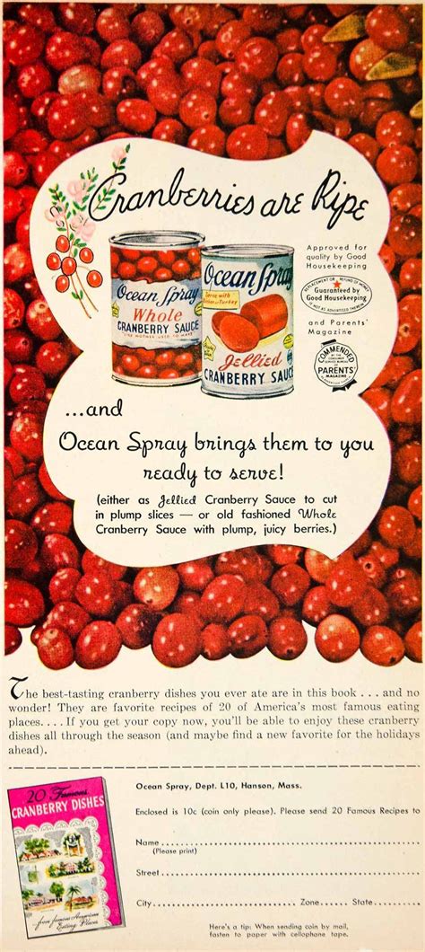 Cranberries, white sugar, fruit, orange juice. Ocean Spray Cranberry Sauce Recipe On Bag : Fresh ...