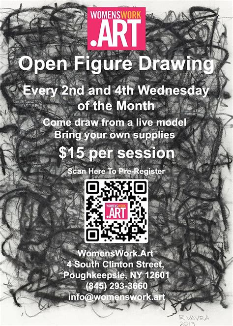 Open Figure Drawing December 28 2022 Womensworkart Poughkeepsie