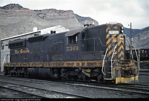 Drgw 5300 Denver And Rio Grande Western Railroad Emd Sd7 At Helper Utah