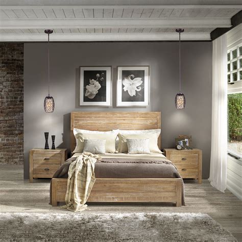 Light Wood Bedroom Sets Beautiful Grain Wood Furniture Montauk Full