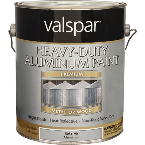 Buy Valspar Heavy Duty Aluminum Paint Aluminum 1 Gal