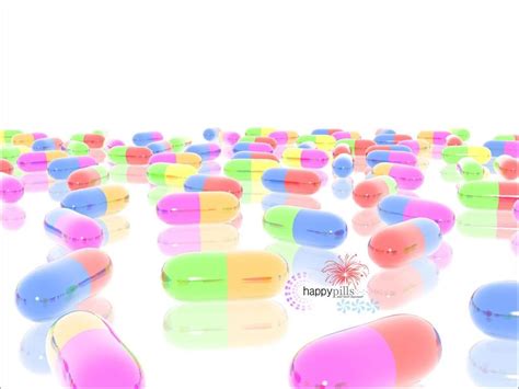 Medical Happy Pills Ppt Backgrounds For Powerpoint Templates