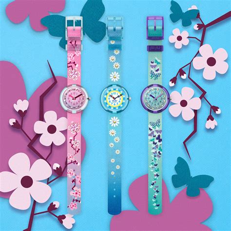 低価格の Flik Flak フリックフラック GLOWLINS FBNP145Swatch スウォッチ 素材 ベルト www.kids