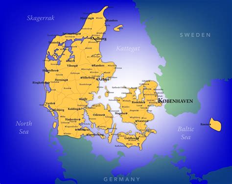 27 Denmark In World Map Online Map Around The World