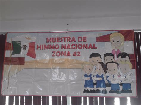 Supervision Zona 42 Preescolar Muestra Himno Nacional