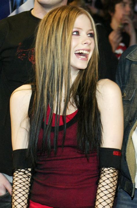 Lavigne, who also made it in her late teens, . AVRIL LAVIGNE at Juno Awards in Edmonton 04/05/2004 ...