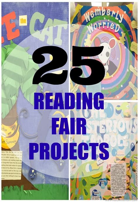 As the shapes slowly disappear. 25 Reading Fair Projects for Early Elementary | Reading ...