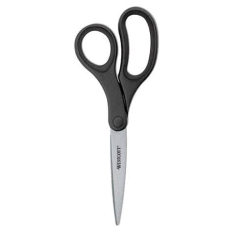 Westcott 15585 Kleenearth 8 Stainless Steel Pointed Tip Scissors With