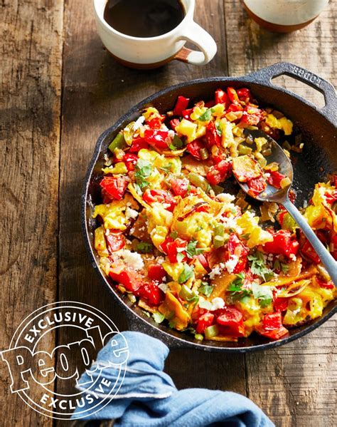 The ancillary dishes are southern abundance at its best: Pioneer Woman Ree Drummond's Tex-Mex Breakfast Scramble ...
