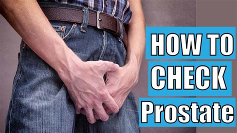How To Check Your Prostate Symptoms Of Prostate Cancer Youtube