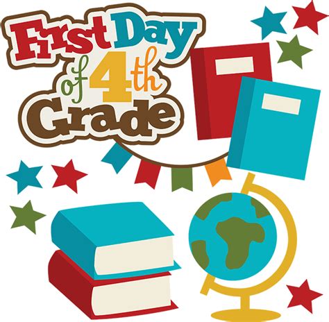 First Day Of 4rd Grade Svg School Svg Collection School Svg Files For