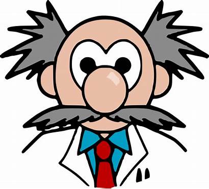 Scientist Cartoon Mad Clipart Openclipart Domain Prev