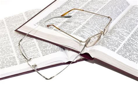 Pile Of Old Books With Reading Glasses Stock Image Image Of Research