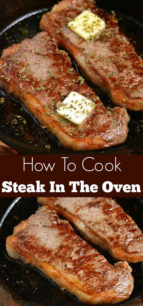 How To Cook Steaks In The Oven. Making steak in the oven ...