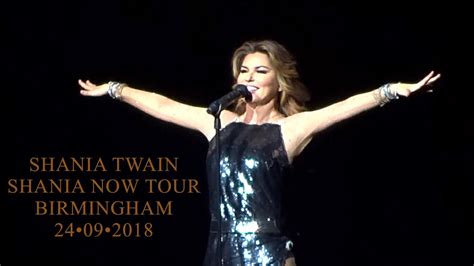SHANIA TWAIN NOW TOUR 2018 Birmingham 24 09 18 YouTube