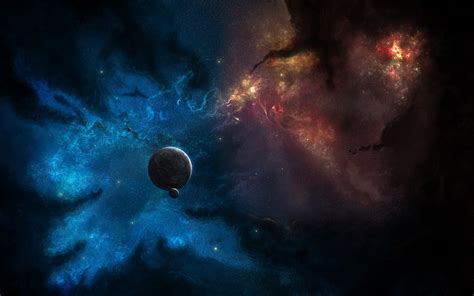 1440x900 Resolution Planets Stars Space 1440x900 Wallpaper