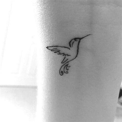 Small bird tattoo on ankle. Love this hummingbird tattoo | Tiny bird tattoos, Small ...