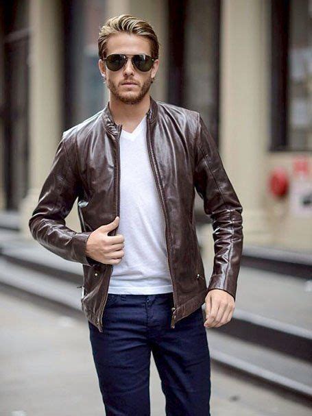 How To Wear A Leather Jacket With Style Leather Jacket Outfit Men