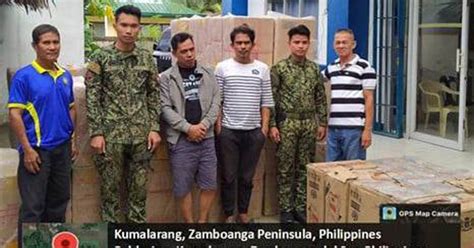 Cops Nab 2 Seize P1 6 M Smuggled Cigarettes In Zambo Sur Philippine