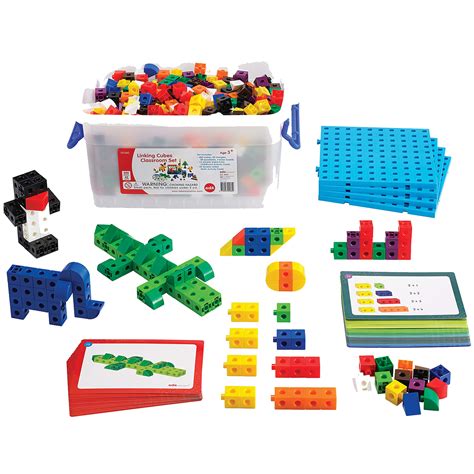Buy Edxeducation Linking Cubes Classroom Set Includes 500